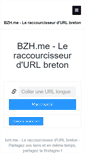 Mobile Screenshot of bzh.me